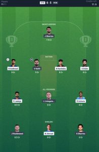 Team 1 Dream11 Fantasy