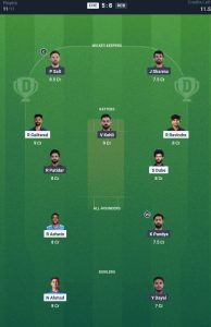 Team 2 for CSK vs RCB Dream11 Fantasy