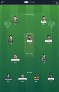 Dream11 Team Option 3 for RCB vs GT