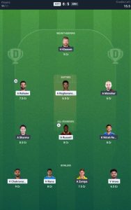 Team 3 for KKR vs SRH