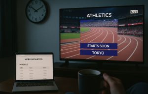 When Does the Live Coverage of the Championships Start Each Day?