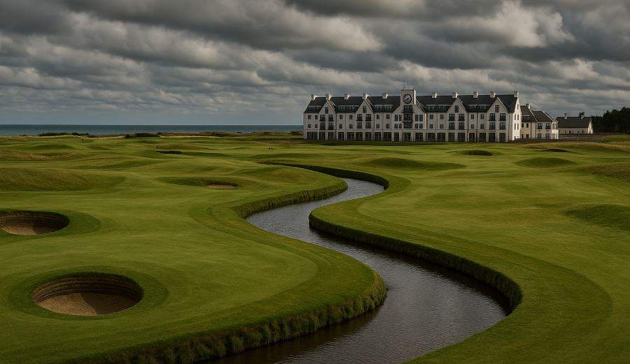 Carnoustie Golf Course Championship Links in Scotland
