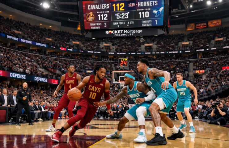 Cleveland Cavaliers vs Charlotte Hornets Match Player Stats