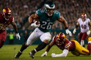 How Did Saquon Barkley's Rushing Game Shape the Eagles' Offence?